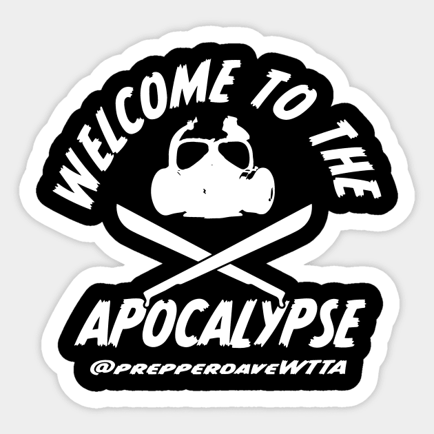 Welcome to the Apocalypse Sticker by Welcome to the Apocalypse